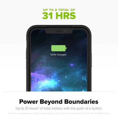 accesso al pacchetto di succo di Apple iPhone Xs Max (nero)