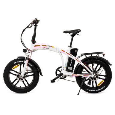 Youin BK1600W bicicletta elettrica Bianco 50,8 cm (20'') 34 kg