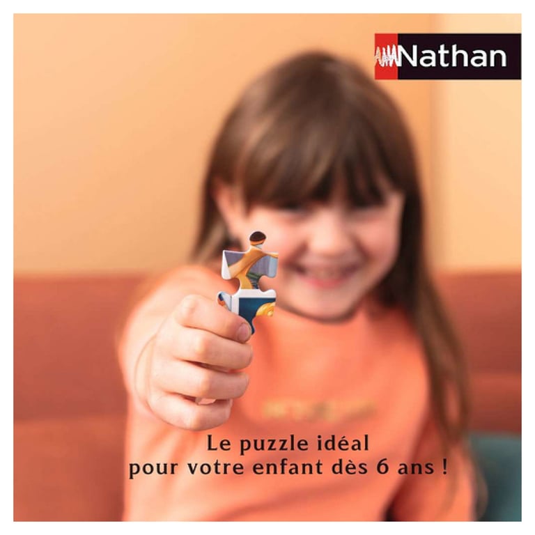 Puzzle Nathan 100 pièces Pat'Patrouille pour enfants - Amusement éducatif - Neuf