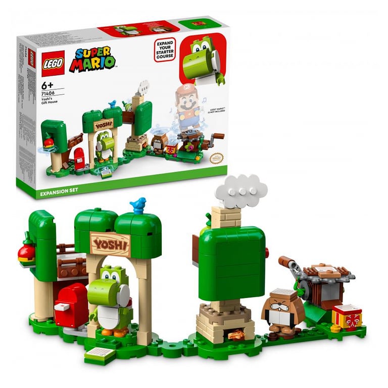 LEGO 71406 Ensemble d’extension la maison cadeau de Yoshi - vue 4