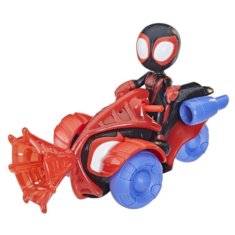 Marvel Spidey And His Amazing Friends Coffret Miles Morales : Spider Man Techno Quad - vue 2