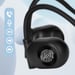 Écouteurs Sans Fil Sport Design Ouvert Tour de Cou Commandes Tactiles Noir