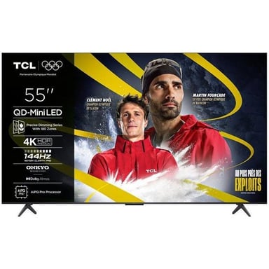 TCL 55C6K - TV QLED MiniLED 55 (140 cm) - 4K UHD 3840x2160 - 144 Hz - Dolby Visi - vue 4