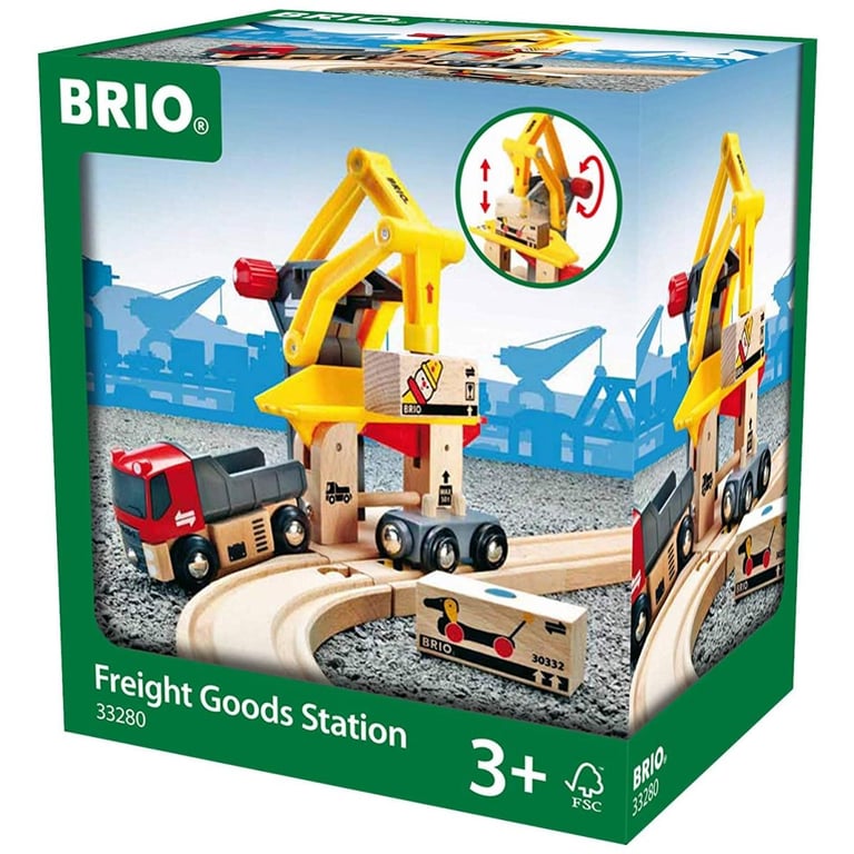 Grue De Chargement Brio 33280 – Accessoire Pour Circuit De Train En Bois - vue 6