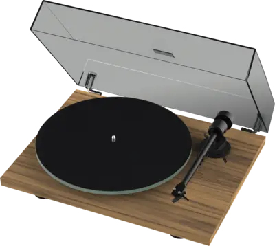 vinyle Pro Ject T1 Evo BT Noyer + Cellule Ortofon OM10 - vue 3