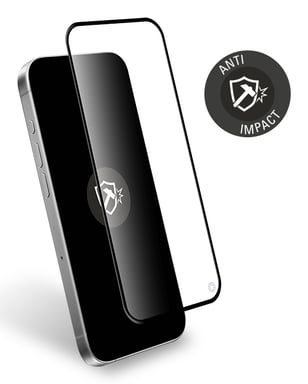 Protezione antiurto in vetro temperato 2,5D per iPhone 16 Pro Max