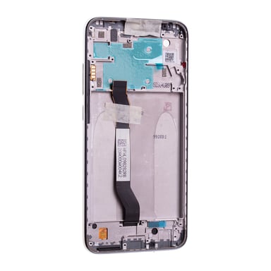 Écran pour Xiaomi Redmi Note 8 LCD + Vitre Tactile + Châssis Blanc