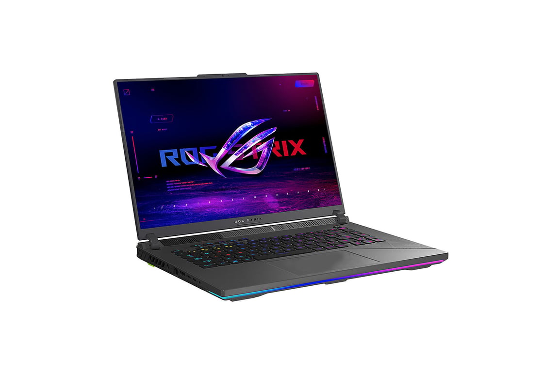 Asus Rog Strix G16 Ryzen 9 9955Hx (16”) 5.4 Ghz, 1 To, 32 Go, Geforce Rtx 5070 Ti, Gris - Azerty - Excellent État