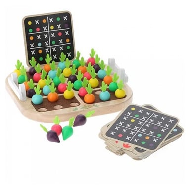 Sudoku de verduras para niños - Juego educativo de la cosecha