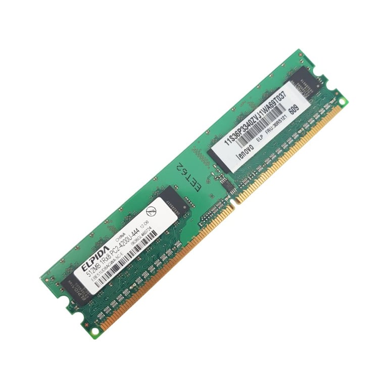 Apacer 512Mo Ram Ddr2 Elpida Ebe51Ud8Agwa-5C-E Dimm Pc2-4200 - Très Bon État