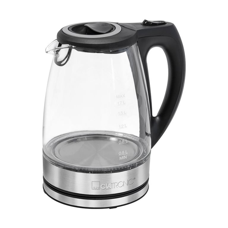 Bouilloire électrique en verre Clatronic WKS - vue 2