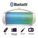 FLASHBOOM Altavoz Bluetooth portátil totalmente iluminado con micrófono con cable desmontable iParty - LEXIBOOK