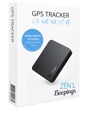Tracker GPS Beepings Zen L pour véhicule 2 roues ou 4 roues