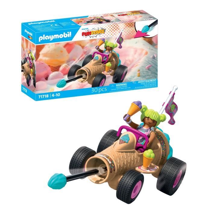 Playmobil 71718 Kart cornet de glace, Funstars - Neuf