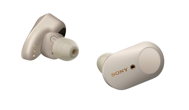 Sony - Écouteurs sans fil à réduction de bruit - WF-1000XM3