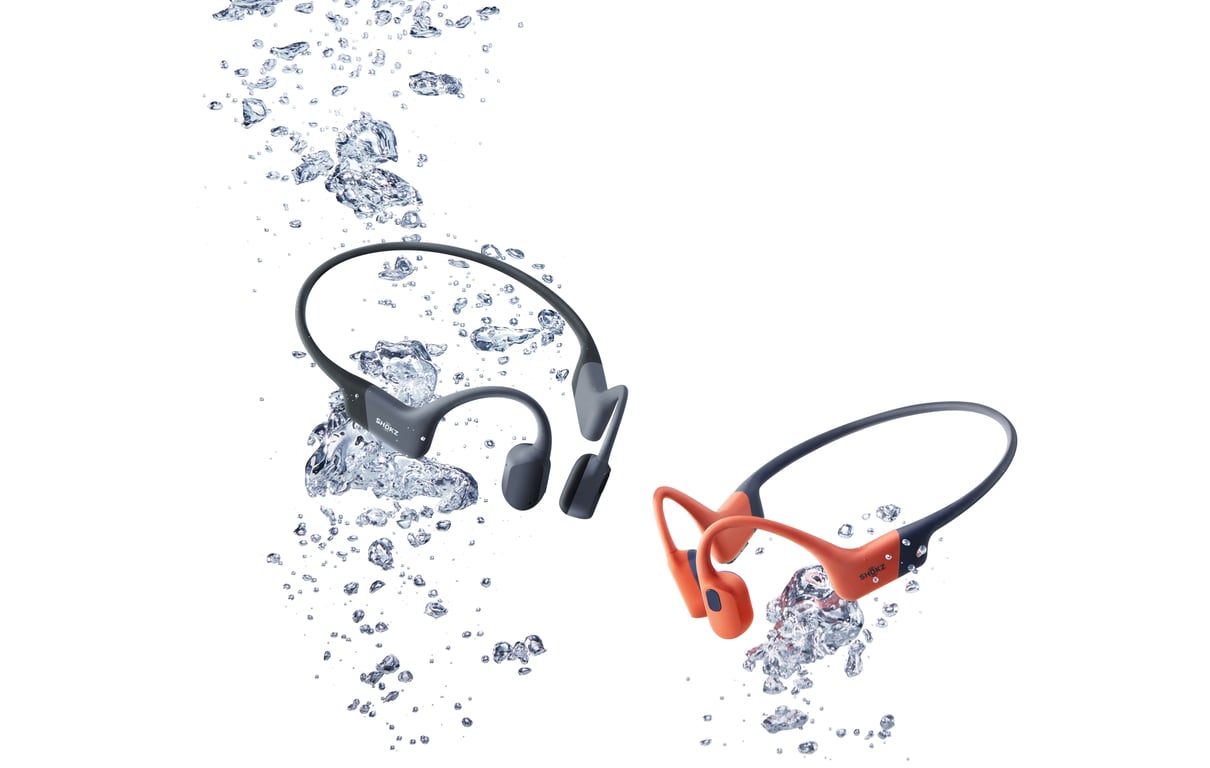 Casque de sport à conduction osseuse sans fil Shokz OpenSwim Pro avec réduction active du bruit - vue 7
