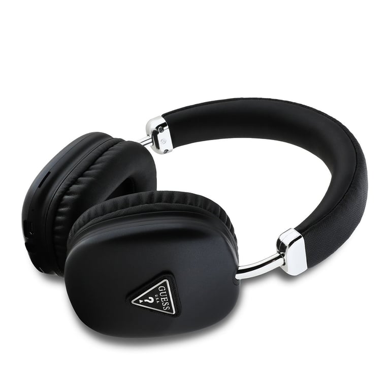 Casque Sans Fil Guess GUBHK1SATSK Cuir PU Saffiano Autonomie 32h Bluetooth 5.3 - vue 3