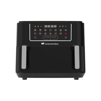 Friteuse sans huile Continental Edison CEFR2400TB 10,5L 2600W 12 programmes Noir