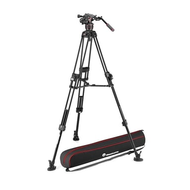 Trípode Manfrotto 645 fast twin + cabezal nitrotech serie 608