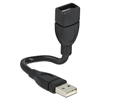 DeLOCK Cavo USB 2.0 da 15 cm 0,15 m USB A Nero