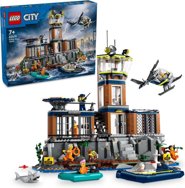 Lego City La Prison De La Police En Haute Mer 60419 Lego - vue 5