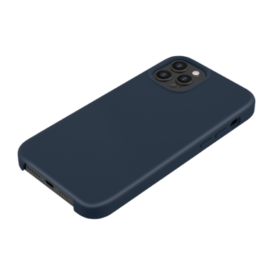 Coque en Gel de Silicone Doux pour iPhone 12 Pro Max, Bleu Oxford