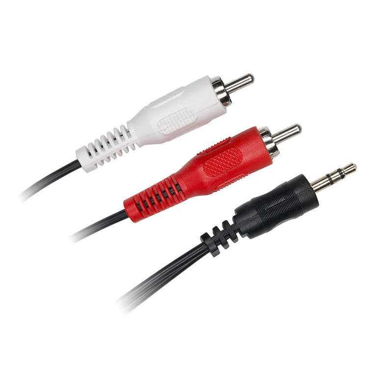 D2 Diffusion Câble Jack3,5mm Mâle/2rca Mâle 1m50