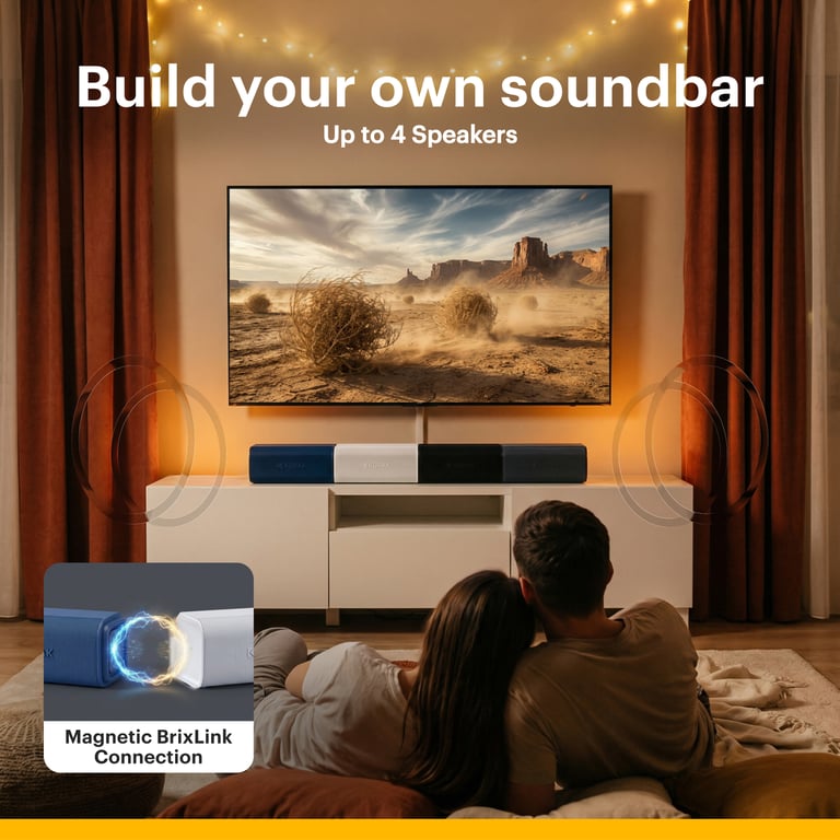 Enceinte Bluetooth portable KODAK SoundBrix Plus avec BrixLink - vue 4