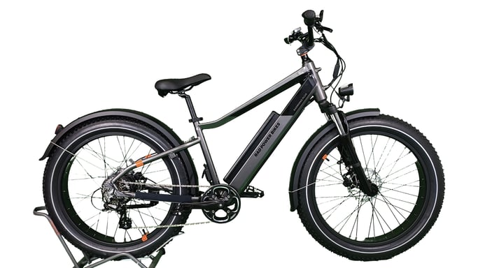 FatBike électrique - RadRhino 6 Plus High Step - Noir