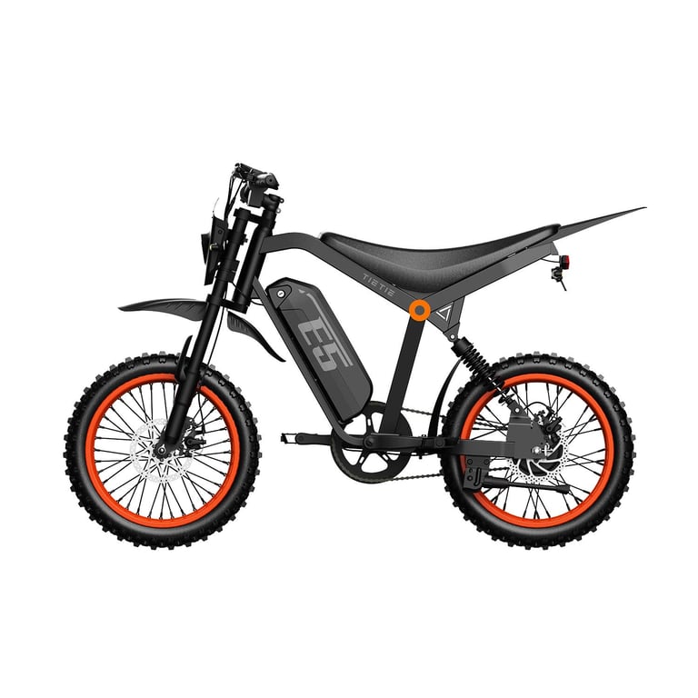 Velo electrique TIETIE E5 48V20Ah 80km 14x3.0 - vue 3