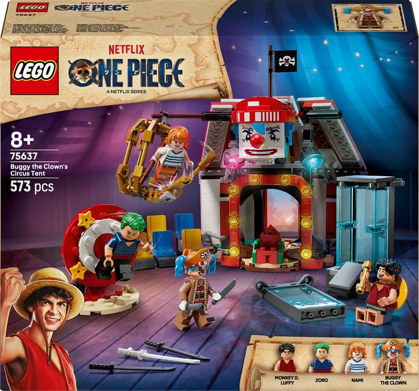 LEGO ONE PIECE 75637 Le chapiteau de Baggy le Clown - Neuf