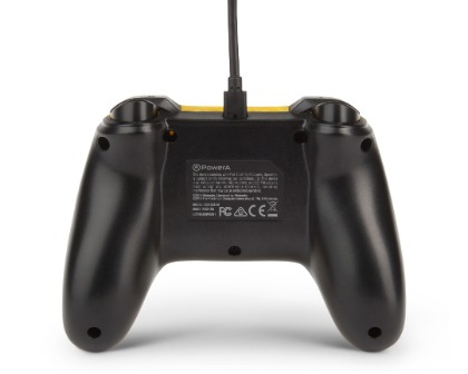 PowerA Pikachu Silhouette Giallo Controller USB analogico/digitale per Nintendo Switch