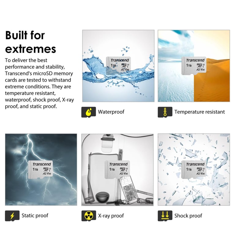 Transcend MicroSDHC NAND Classe 10 Neuf - vue 2