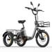 Tricycle cargo électrique CYSUM AG1 PRO, batterie 48 V 20 Ah, paniers avant et arrière, marche arrière