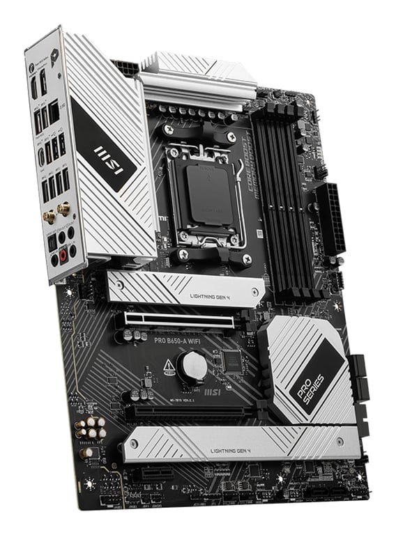 MSI PRO B650-A WIFI carte mère AMD B650 Emplacement AM5 ATX - Neuf
