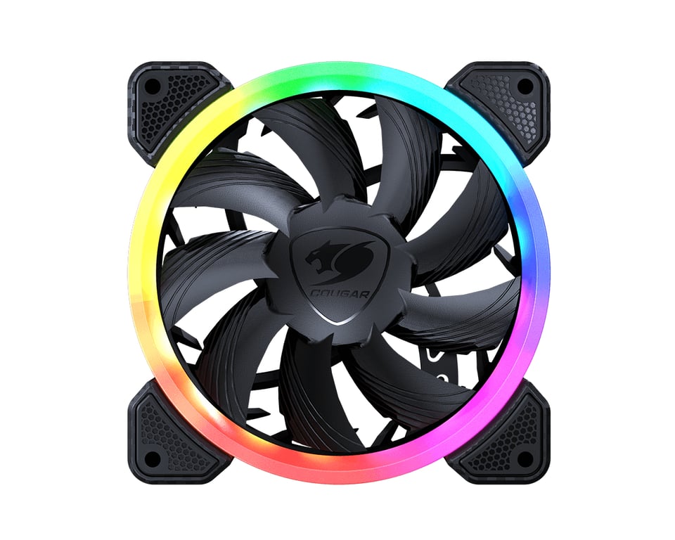 Cougar Lot de 3 Ventilateurs de boitier Vortex VK RGB 12cm Neuf - vue 1