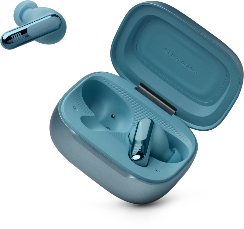 Live Flex 3 avec réduction de bruit - Ecouteurs sans fil Bluetooth JBL, Bleu - Neuf