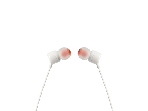 JBL Tune 110 Casque Avec fil Ecouteurs Musique Blanc