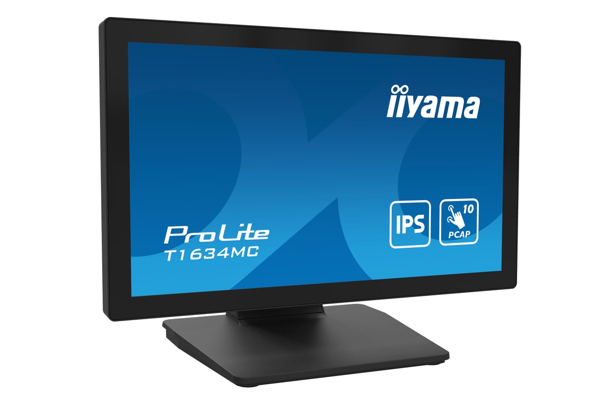 iiyama ProLite T1634MC B1S écran plat de PC 39 6 cm 15.6 1920 x 1080 pixels Full HD LED Écran tactile Neuf - vue 3