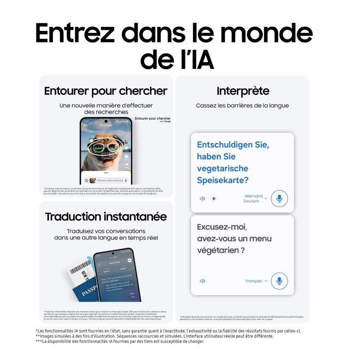 Samsung Galaxy S24 FE - vue 4
