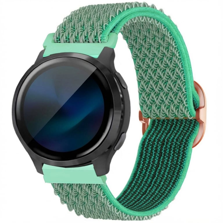 imoshion Bracelet en nylon élastique - Connexion universelle 22 mm - Turquoise - Neuf