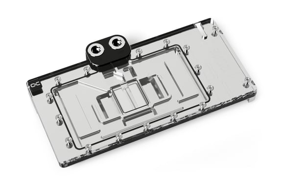 Aquatuning GmbH 1023388 Carte graphique Kit de refroidissement du liquide Noir, Transparent 1 pièce(s) - Neuf
