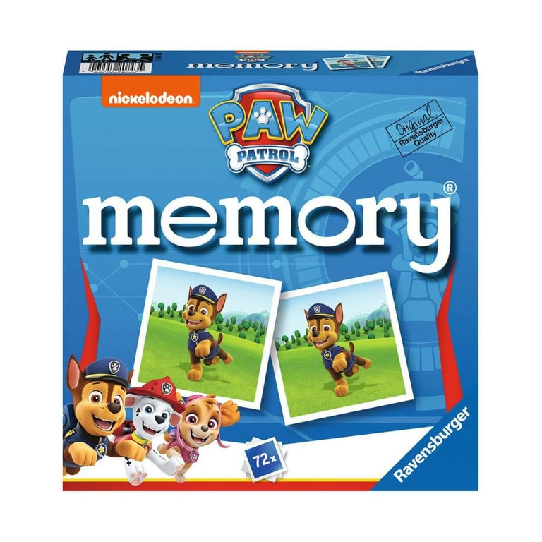 Ravensburger memory Grand ® Pat'Patrouille - Neuf