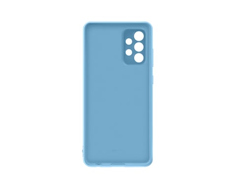 Samsung A72 Silicone Cover Blue coque de protection pour téléphones portables 17 cm (6.7'') Housse Bleu Samsung Galaxy A72
