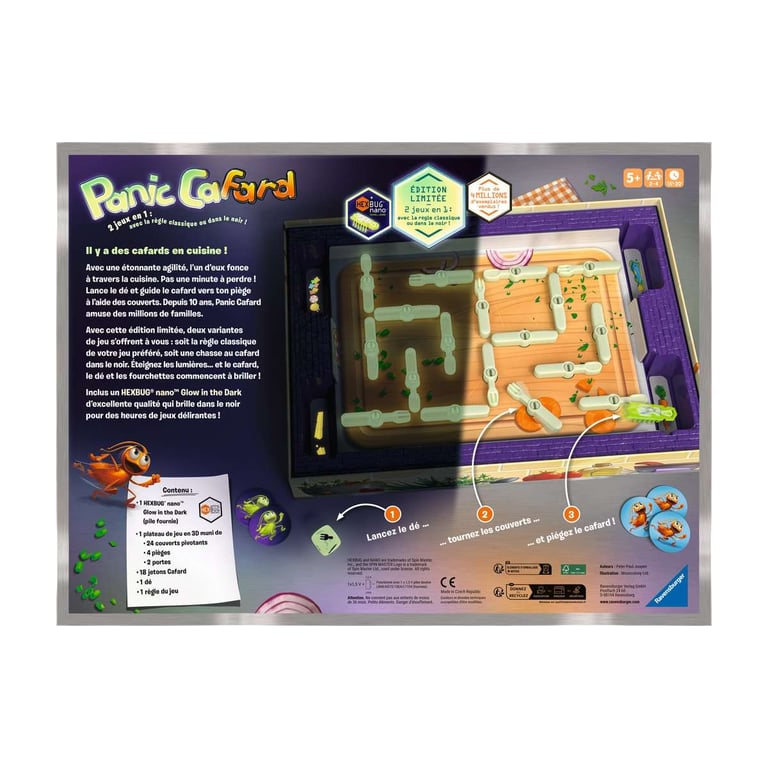Ravensburger Panic Cafard Phosphorescent - vue 5