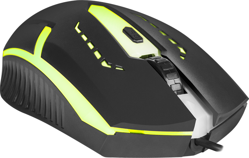 Souris Gaming Defender FLASH MB-600L – Optique 1200 DPI 4 Boutons - vue 3