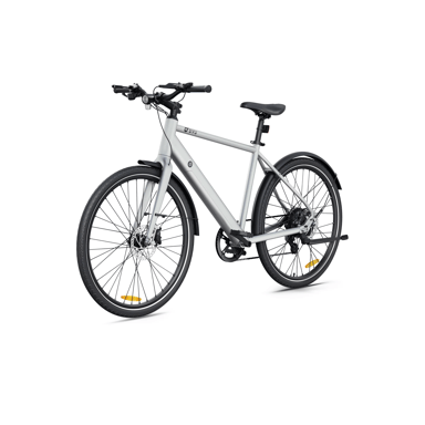 Bicicleta eléctrica DYU Stroll 1 de 250 W y 27 pulgadas para uso urbano con batería de 36 V y 9 Ah y freno de disco hidráulico doble