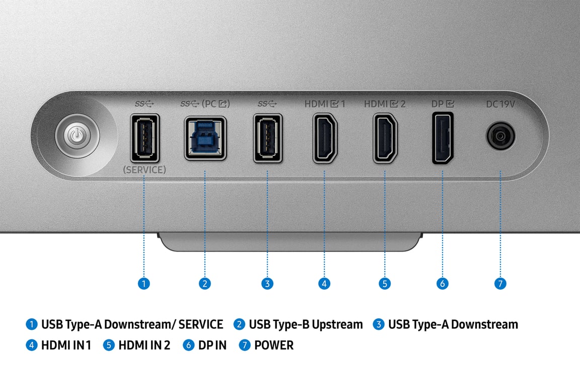 Samsung Écran PC Gaming 27 Odyssey 3D G90XF 4K UHD 165Hz Neuf - vue 2