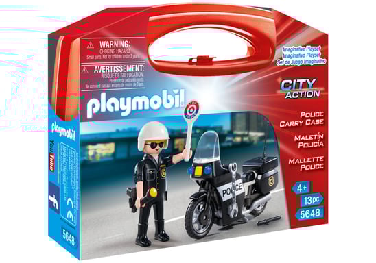Maletín Playmobil City Action Police