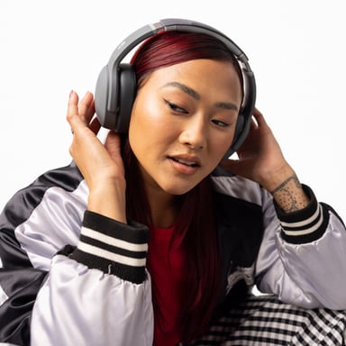 Skullcandy Crusher Evo Cuffie ad archetto cablate e wireless Chiamate/musica USB Type-C Bluetooth Grigio